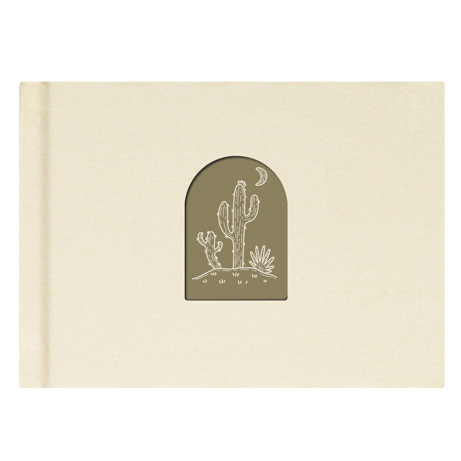 Mini Photo Album - 52 Pocket Fits Instant Camera (12, 11, 9, 8, 90, 25), Polaroid Snap PIC-300, Kodak Mini 3-Inch Film, Beige