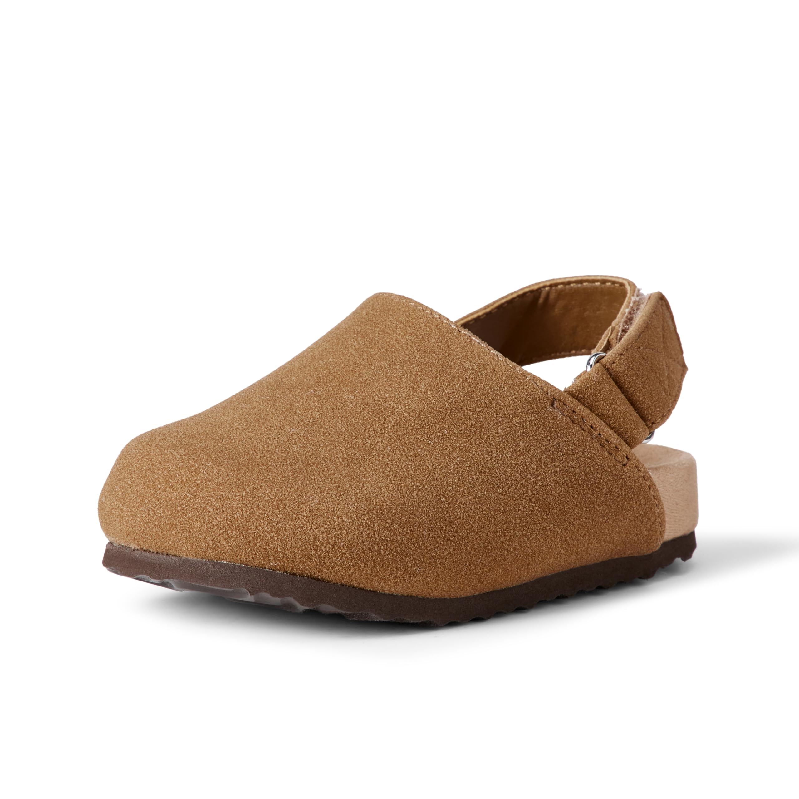 Amazon Essentials Unisex Kids' Comfort Clogs, Brown, 13 Little Kid