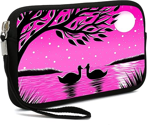 Bolsas de maquillaje portátiles de neopreno para mujer, bolsa de maquillaje pequeña, bolsas de viaje, cartera de mano para todos los teléfonos disponible en Yaxa Peru