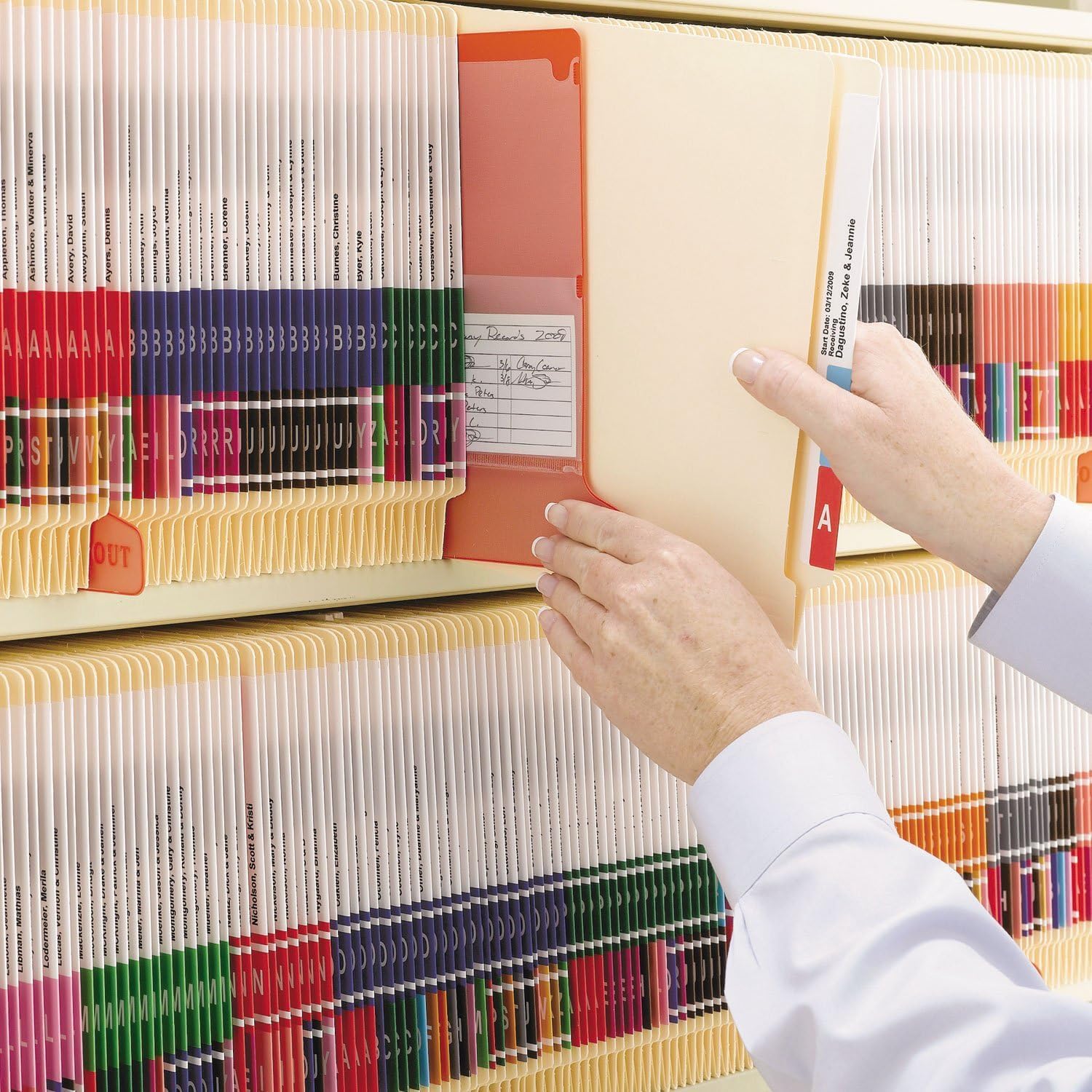 Smead End Tab File Folder, Shelf-Master Reinforced Straight-Cut, Legal Size, Manila, 100 per Box (27110)