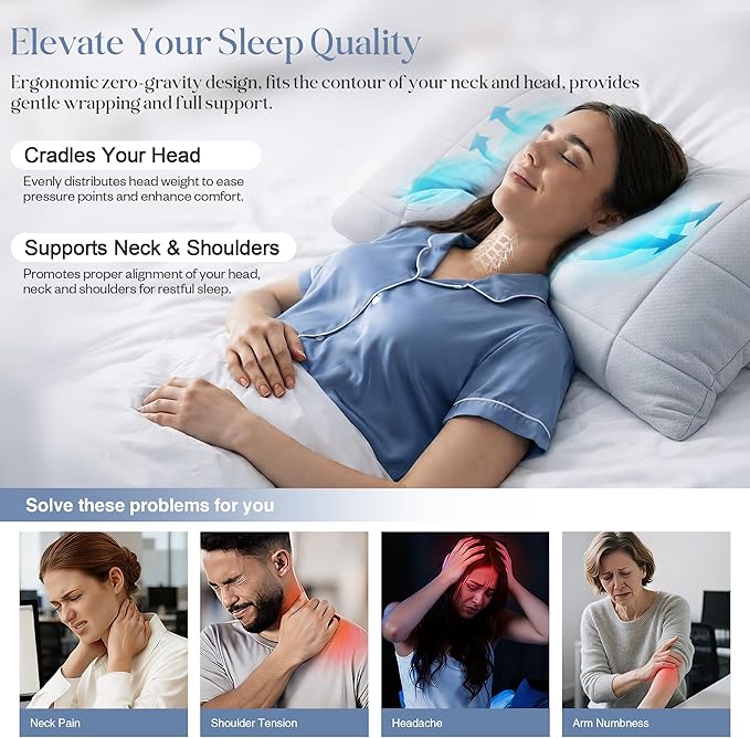 Almohada Ajustable Refrescante 60.96 x 40.64 cm miniatura 6