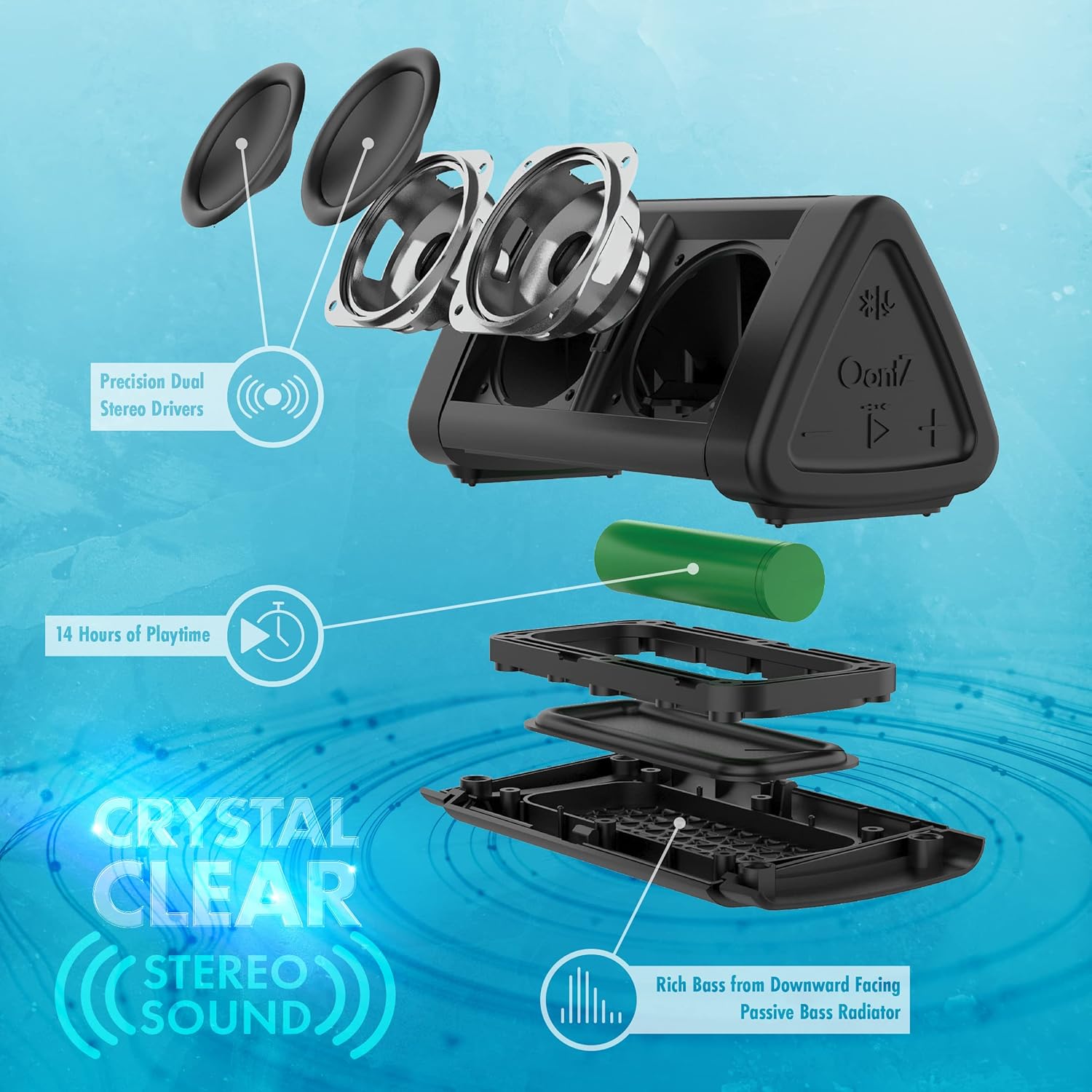 Discount 80% OontZ Angle 3 Bluetooth Speaker, 100 Ft Wireless Range, Portable, Crystal Clear Stereo Sound, Play Two Speakers Together (4th Gen only), Mic, IPX5 Bluetooth Speakers (Blue) by Cambridge SoundWorks Discount 90% OontZ Angle 3 Bluetooth Speaker, 100 Ft Wireless Range, Portable, Crystal Clear Stereo Sound, Play Two Speakers Together (4th Gen only), Mic, IPX5 Bluetooth Speakers (Blue) by Cambridge SoundWorks