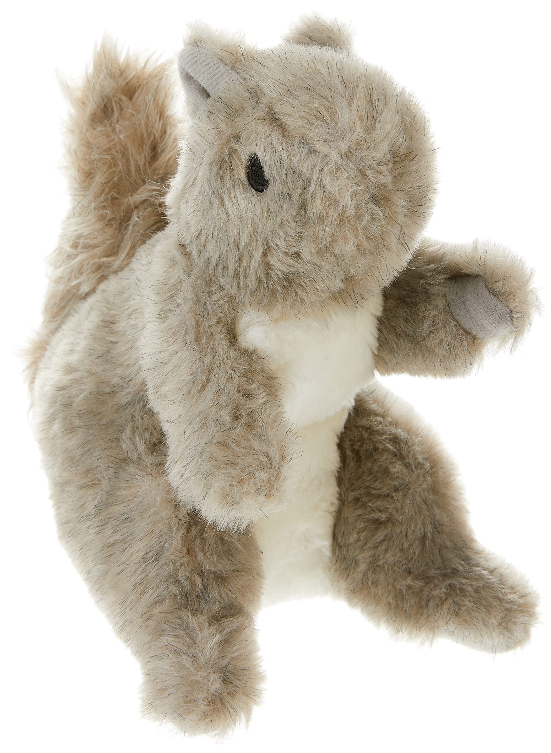 Gor PetsSoft Dog Toy Plush Wild Squirrel, Grey