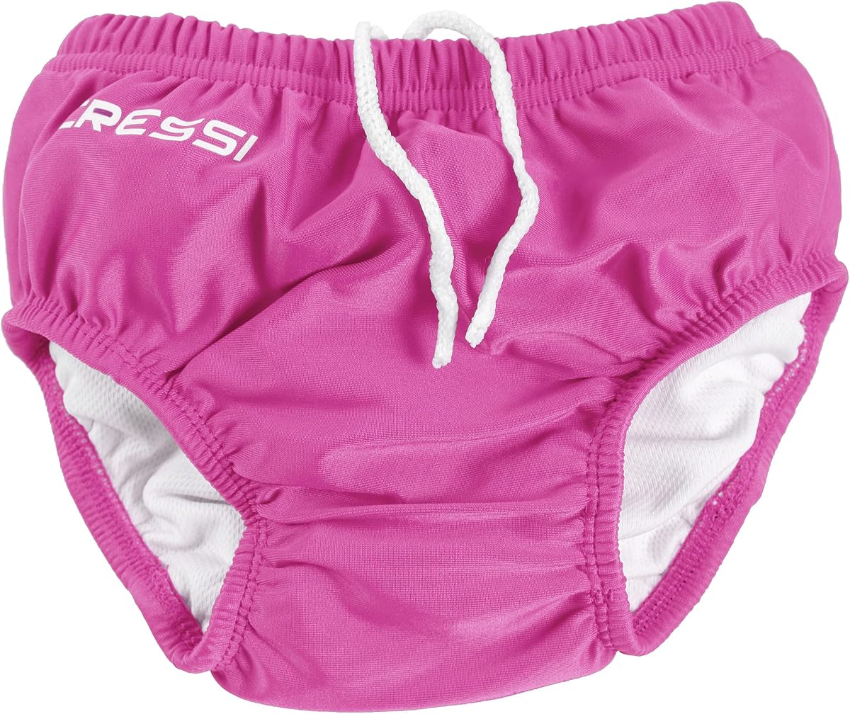 Cressi Babaloo Pañal de natación: reutilizable, resistente al agua, talla para niños pequeños 3T-4T, 22-38 lbs, unisex, forro de algodón, 1 paquete