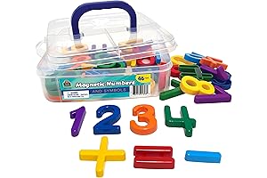 Teacher Created Resources Magnetic Numbers and Symbols for Classroom