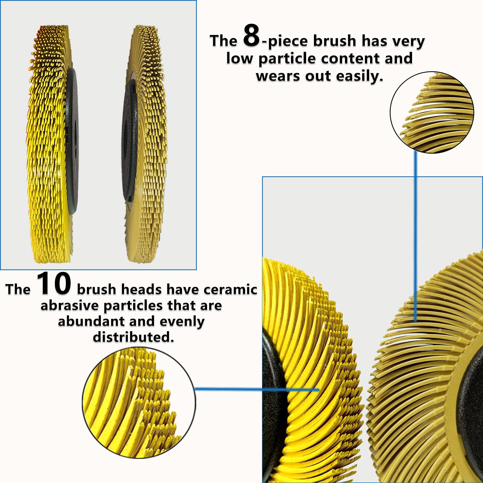 Radial Bristle Brush - Polishing & Deburring -4