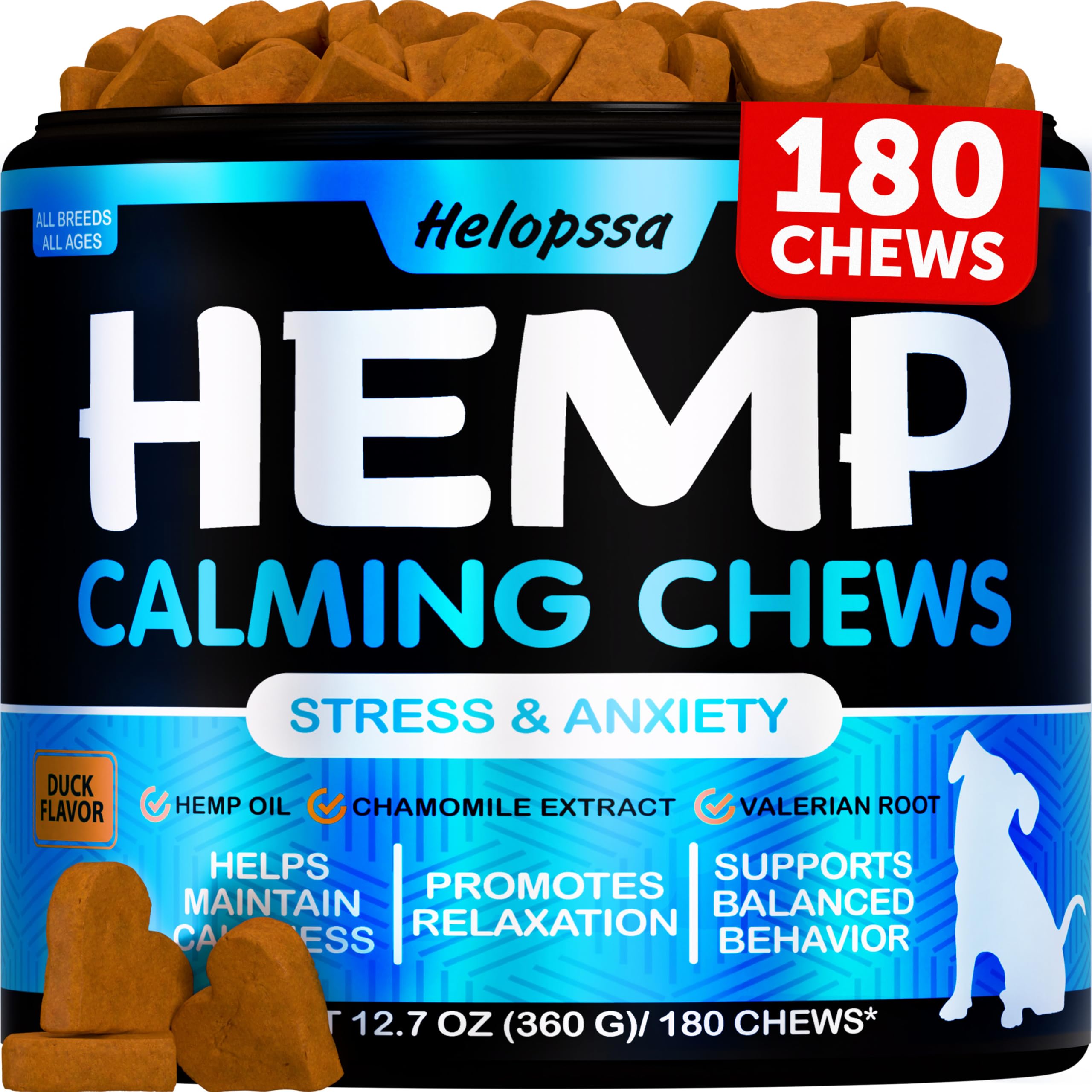 Helopssa Hemp Chews 180