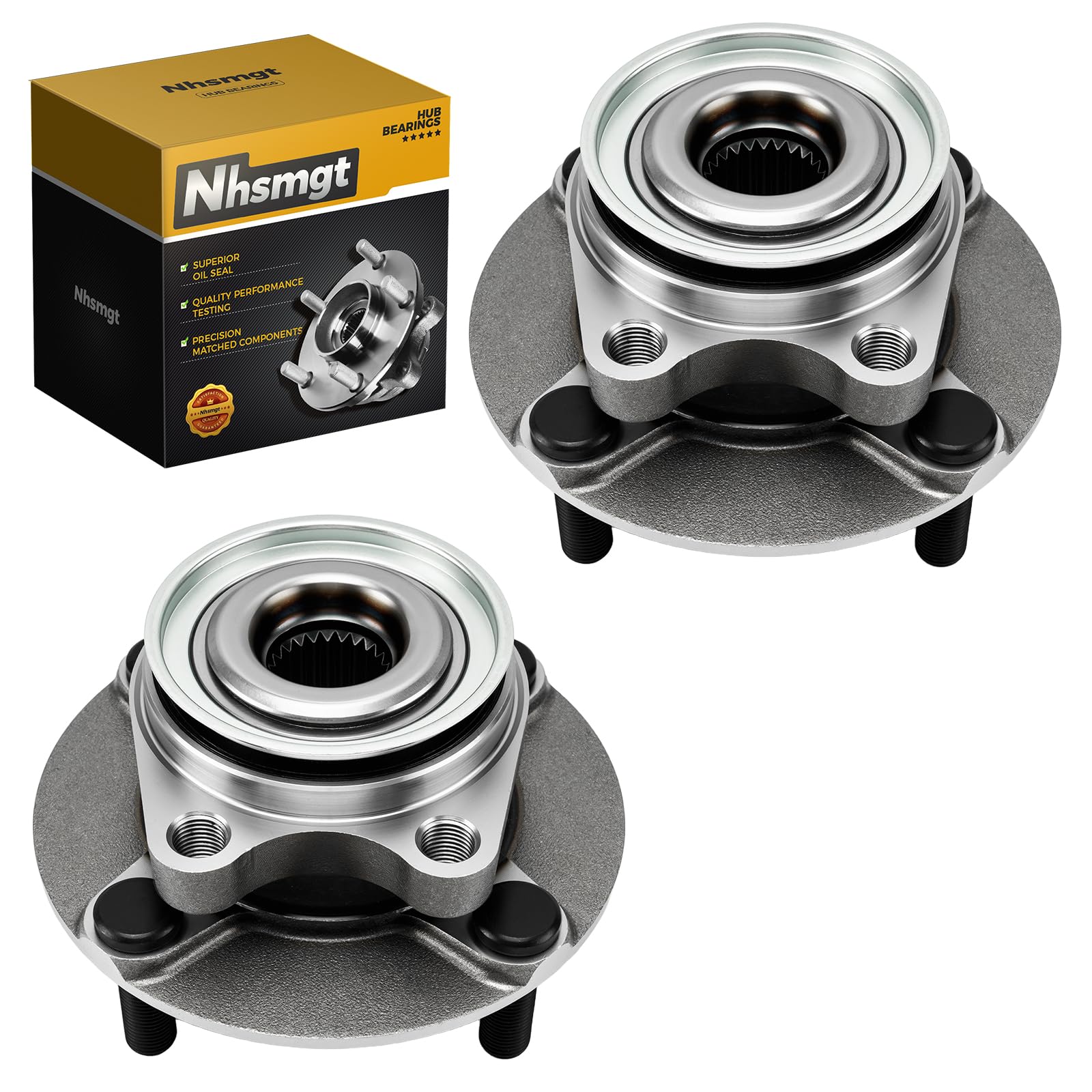 513308 Wheel Bearing and Hub Assembly 2pcs