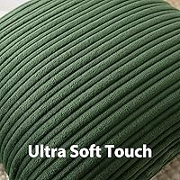 Vista 499 de UGASA - Juego de 2 fundas de almohada de terciopelo a rayas, funda decorativa para cojín con cremallera oculta para el hogar, sofá, dormitorio