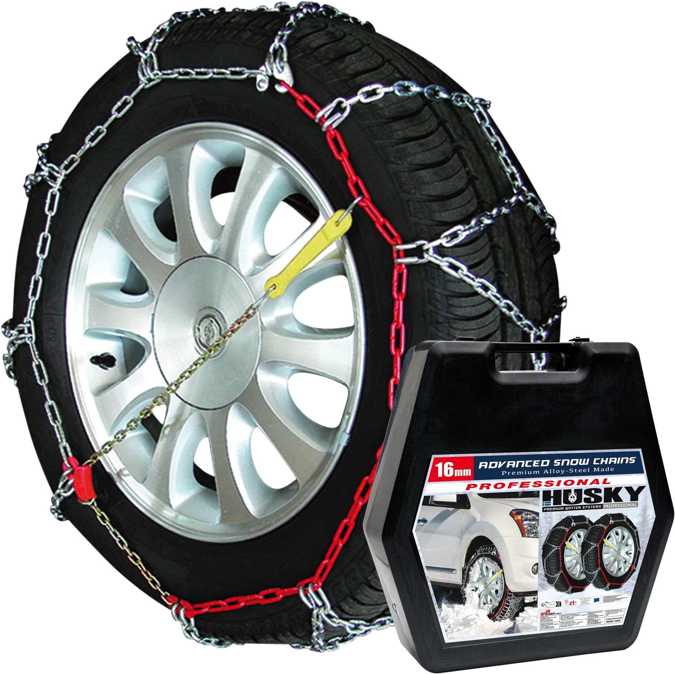 Sumex HUPR240 4WD Husky Professional Snow Chains 16 mm