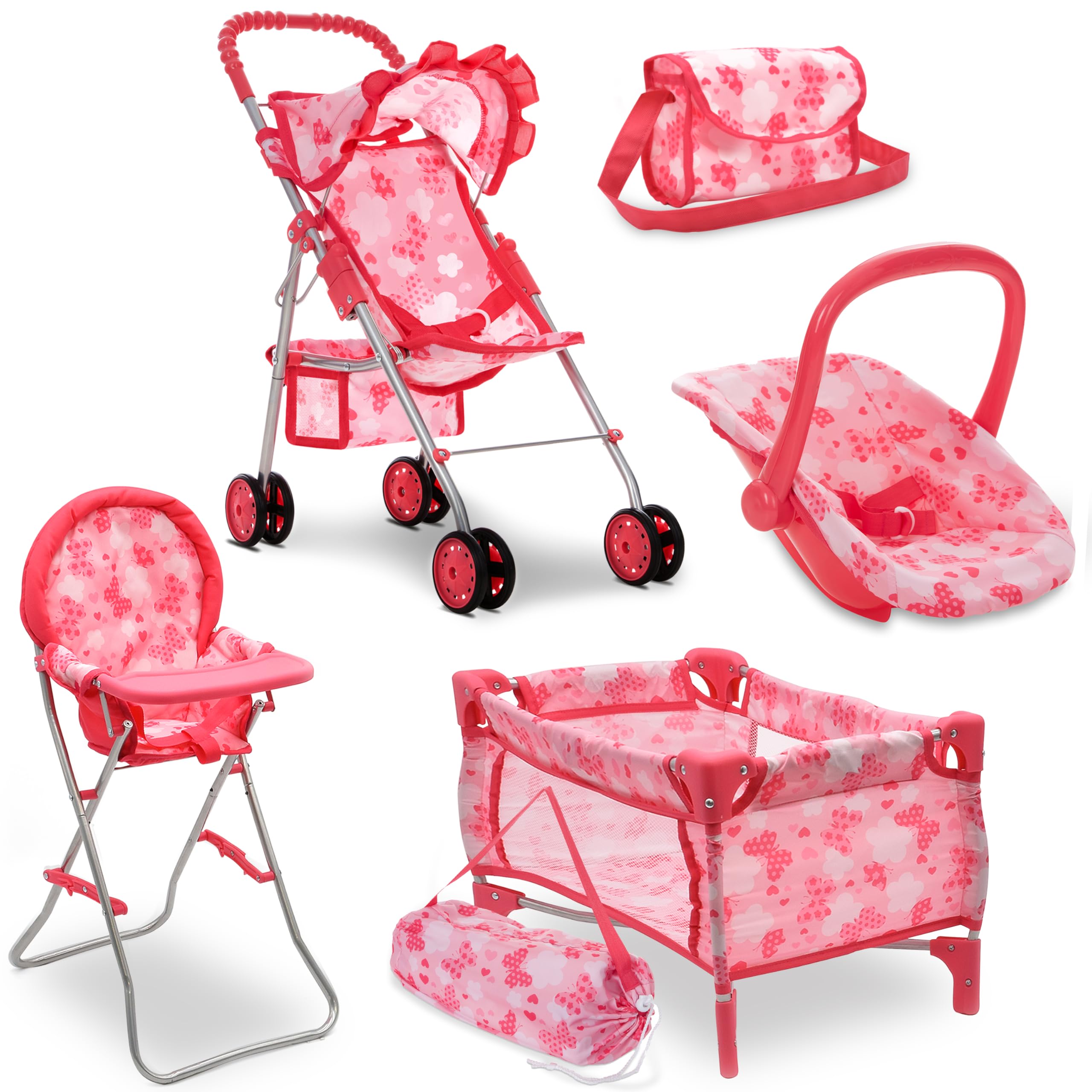 Pram Doll Baby Alive Doll Deluxe High Chair Best Graco Baby Doll - Main Image