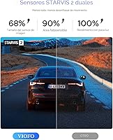 Vista 3 de VIOFO A329S 4K 60FPS Cámara de salpicadero delantera y trasera, cámara Dual de salpicadero 4K+2K para autos, modo de estacionamiento de ahorro