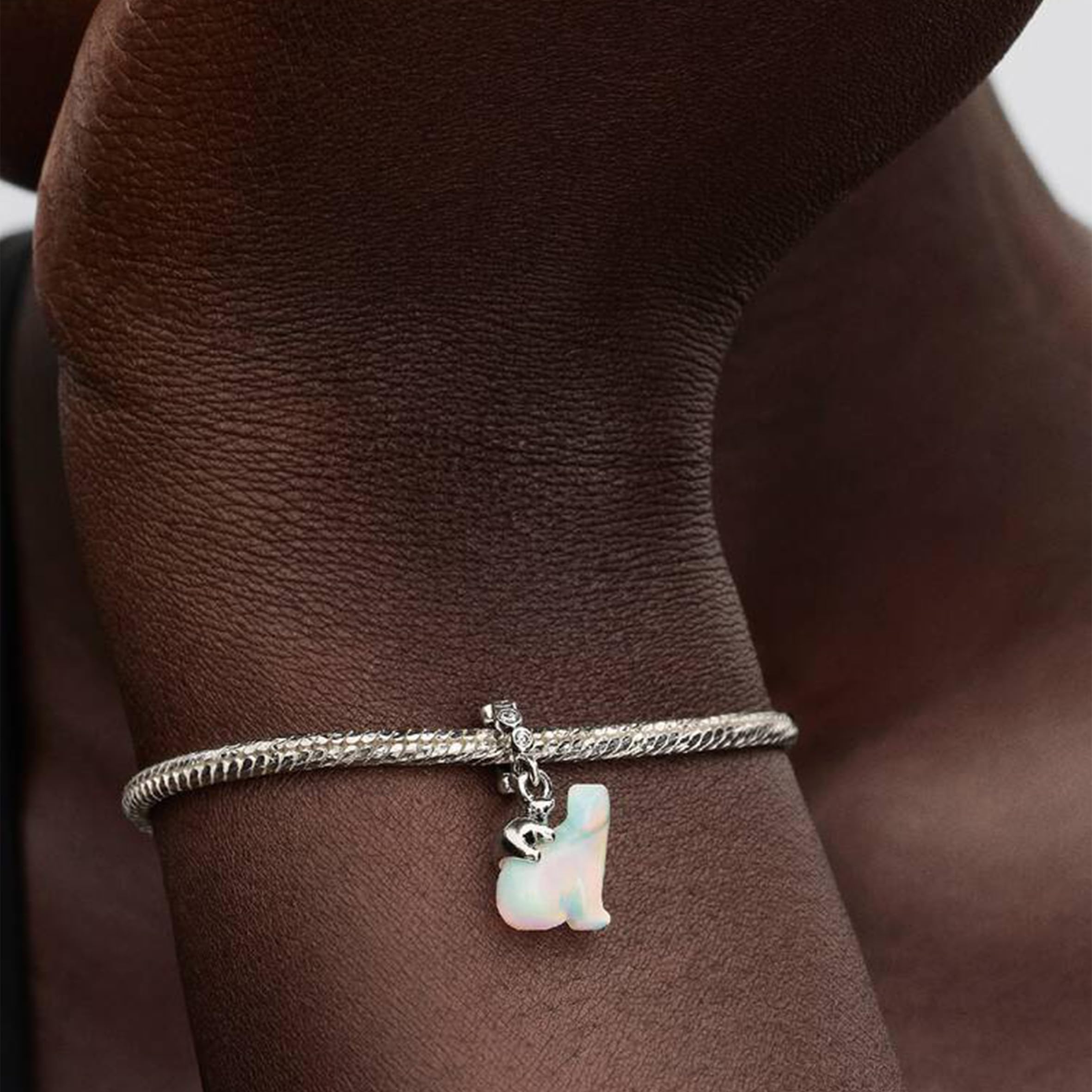 PANDORA Eisbär Mutter & Junges Charm-Anhänger 794243C01 Charm Anhänger