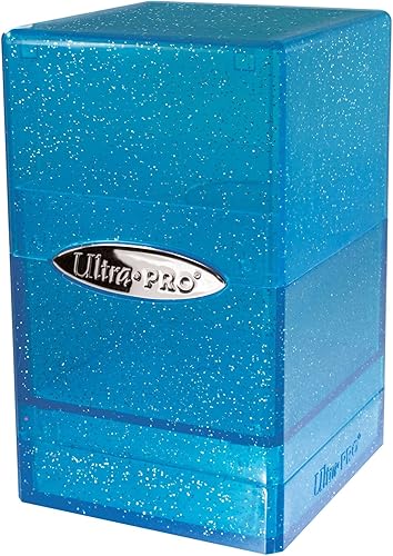 Miniatura 6 de Ultra Pro - Caja de cartas Satin Tower de más de 100 cartas (cristal brillante) - Protege tus tarjetas de juego, tarjetas deportivas o tarjetas