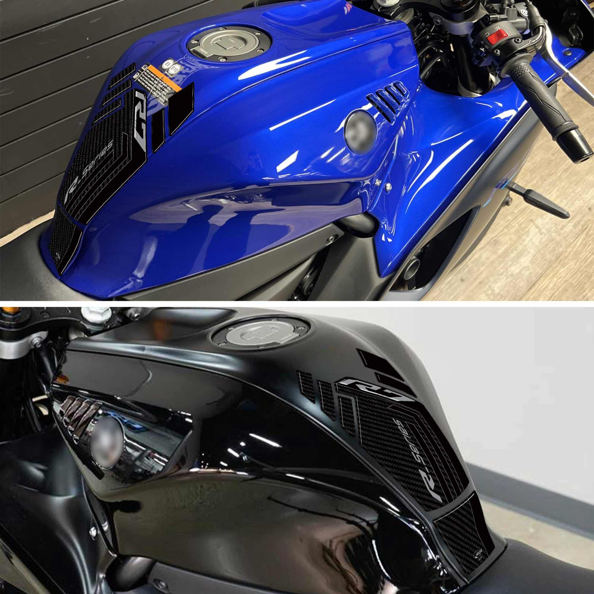 Yamaha R7 Accessories Labelbike 3D Tank Stickers - Yamaha R7 Motorcycle ...