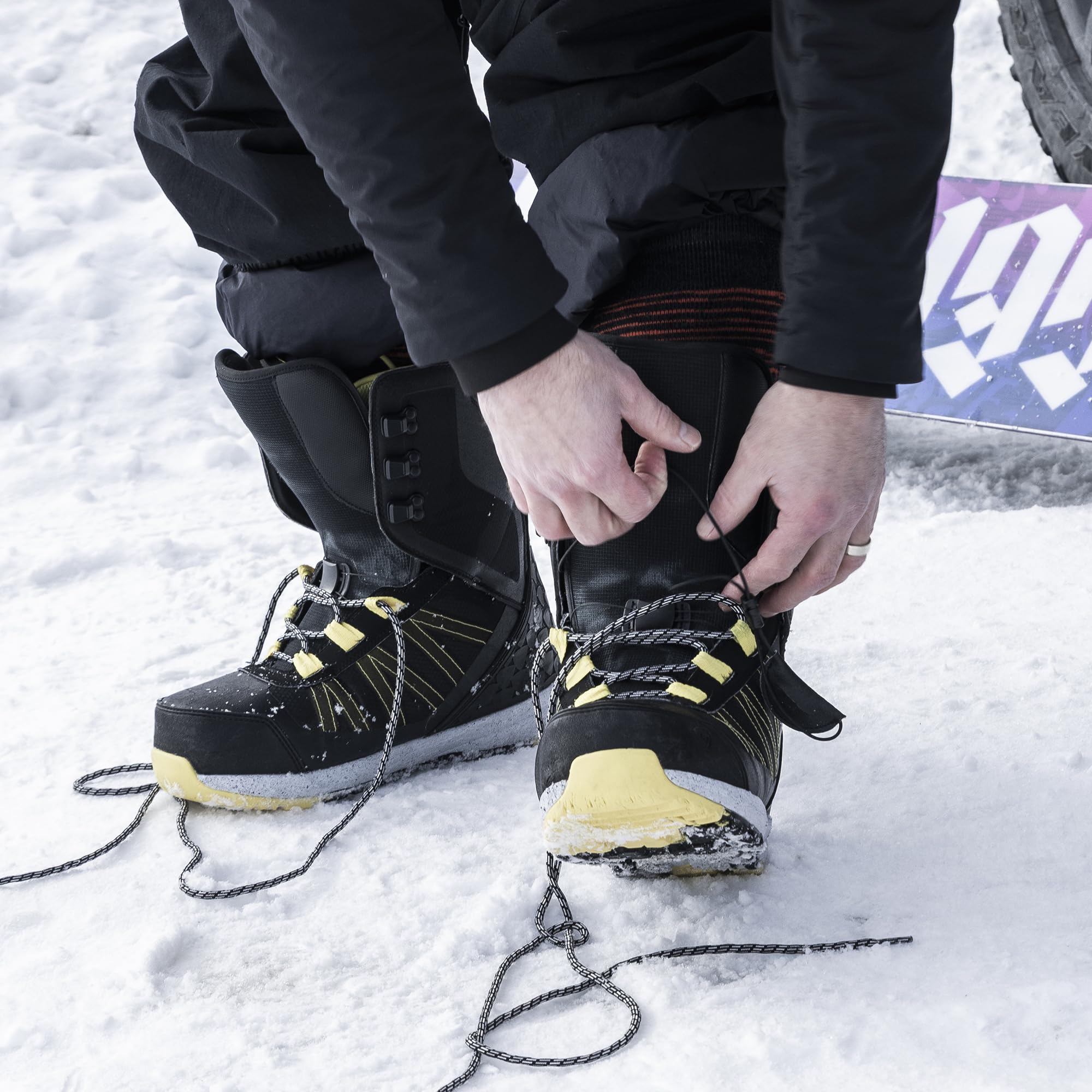 Rossignol - Boots De Snowboard Crank H4 Boa Noir Homme - Homme - Noir