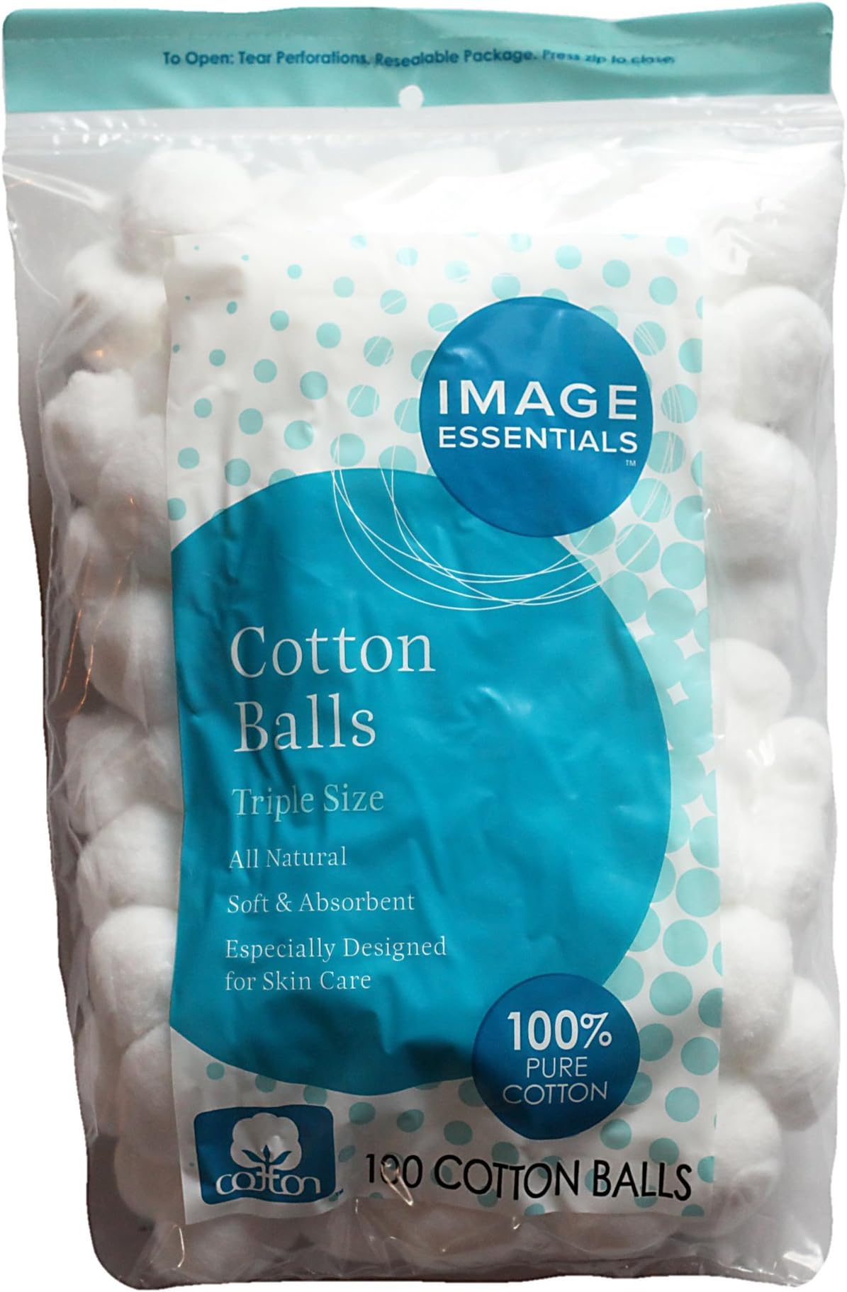 Cotton Balls 100% Pure Cotton Triple Size