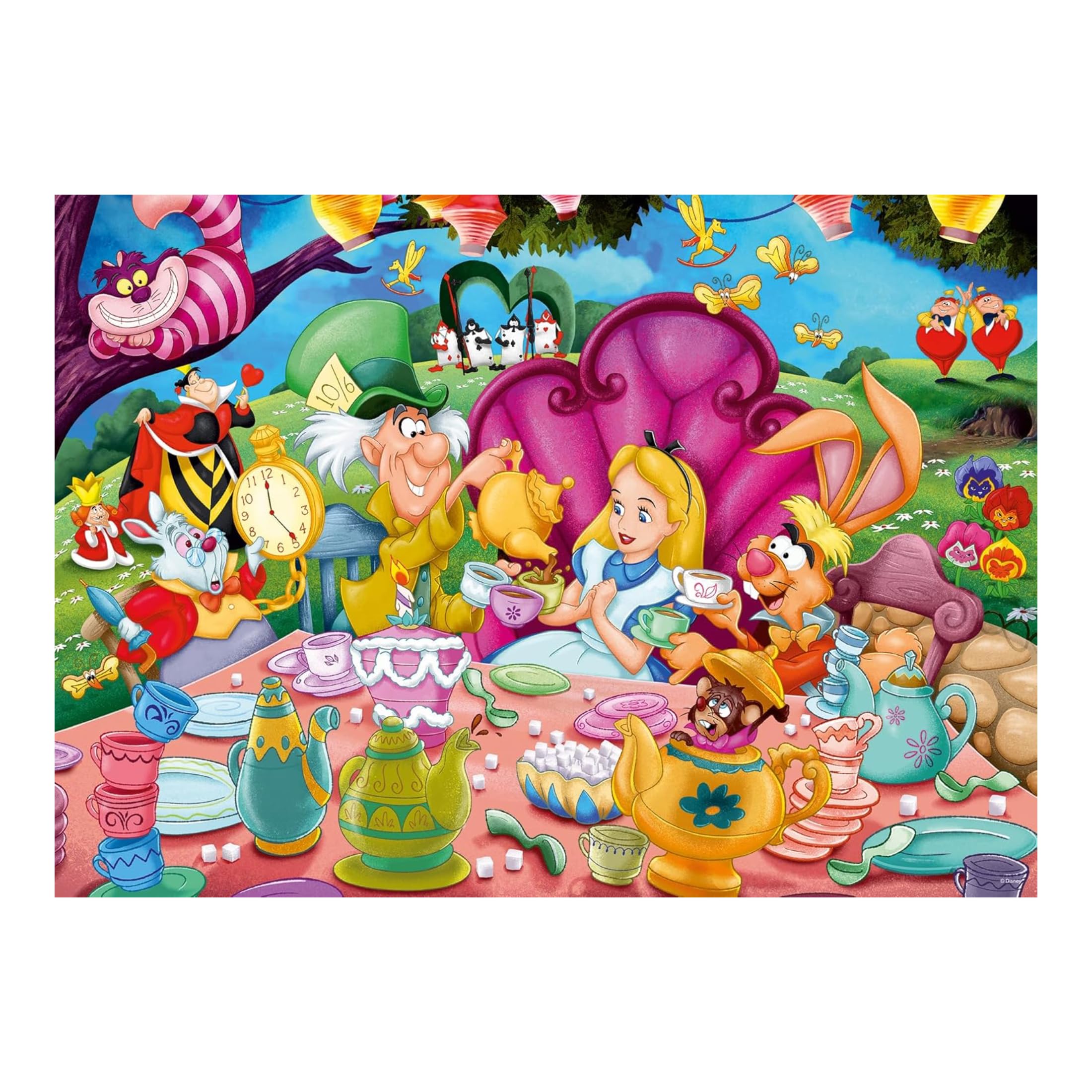 Ravensburger - Puzzle 1000 Piezas Alicia en Pais Maravillas | Puzzle Adultos | Rompecabezas Adultos | para Toda La Familia | 70x50 Cm Regalo Adulto