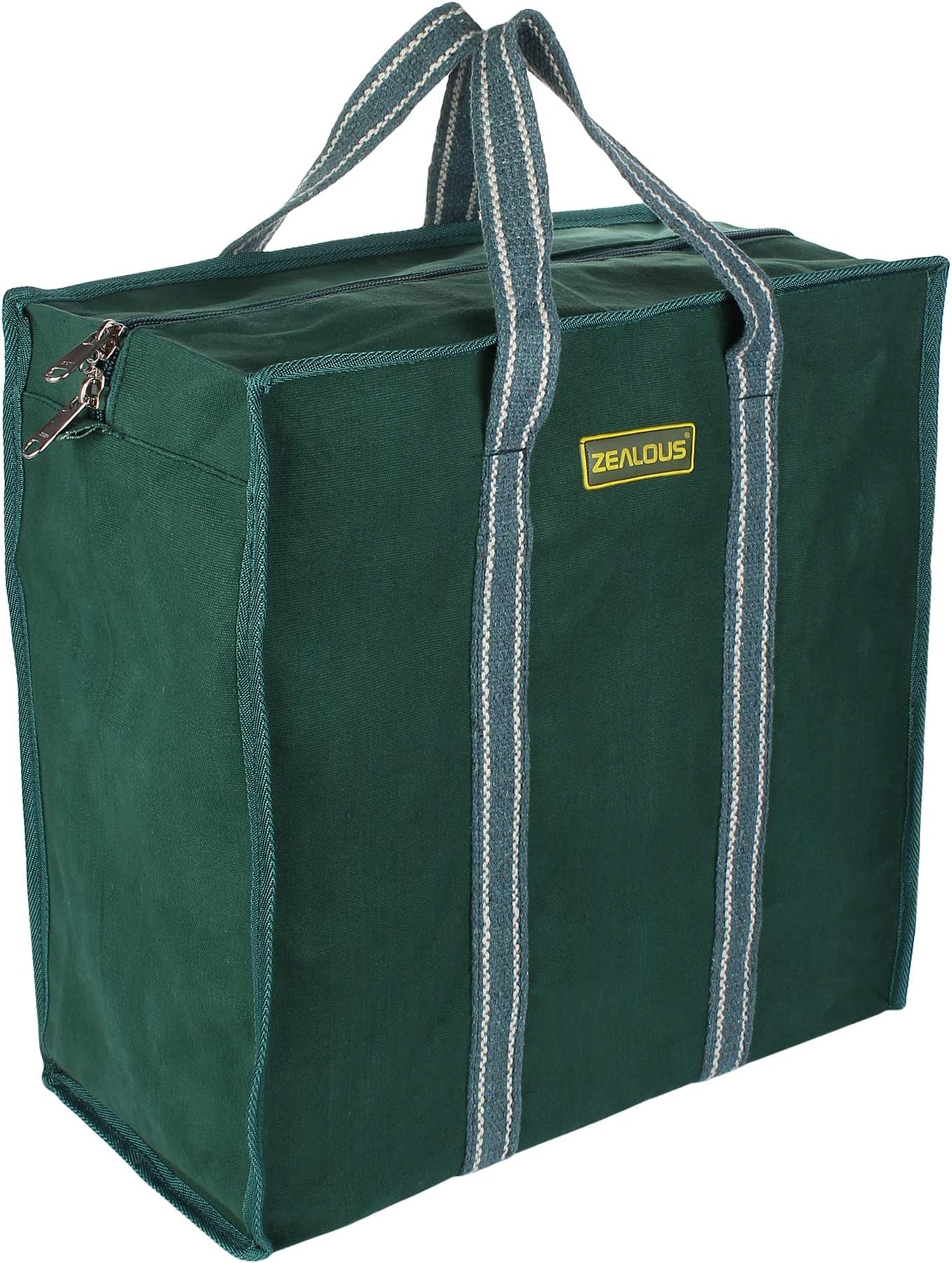 Heavy Duty Canvas Grocery Shopping Bag/Supply Bag with Reinforced Handles