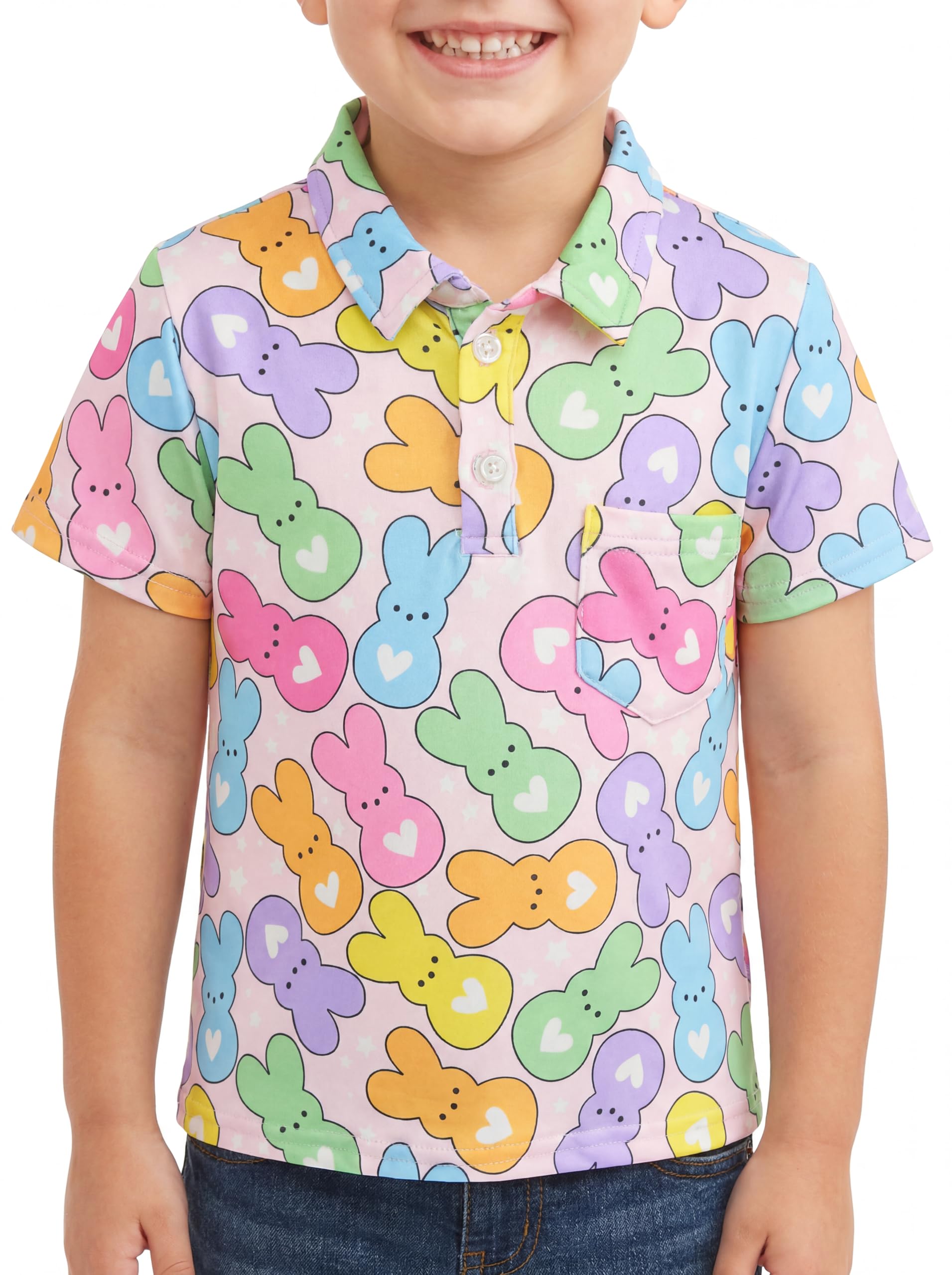Unique Baby Moisture Wicking Kids Polo Shirts for Toddler Boys Polo Shirt