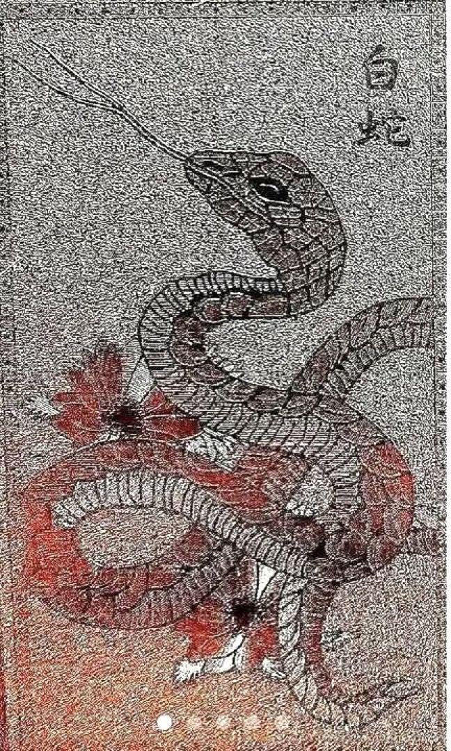 金運爆上げ特別祈祷済み高野山金運最強白蛇御守り護符