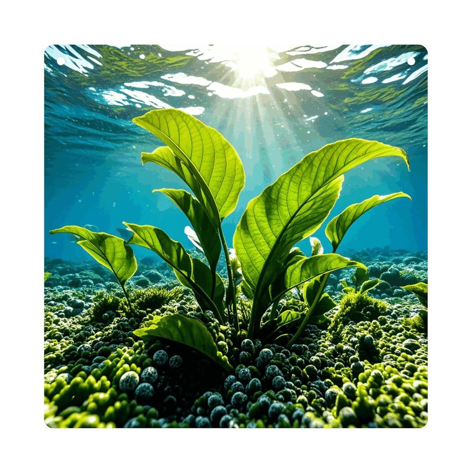 Green Sea Blue Seaweed Hanging Ornament Wall Decor Pendant