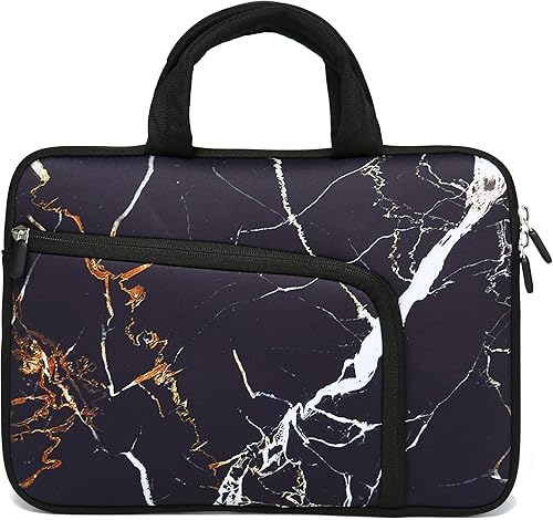 Miniatura 15 de Bolsa con asa para portátil de 14, 15, 15.4, 15.6 pulgadas, funda protectora para computadora, estuche, soporte, funda de neopreno, funda de Azul