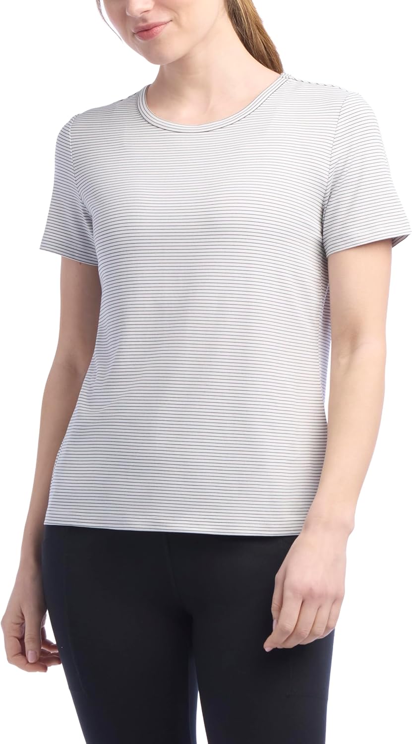 Jockey Womens 2 Pack Butter Soft Short Sleeve Active T-Shirt - Image 4