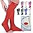 Doc Miller Open Toe Compression Socks, 20-30 mmHg, Toeless Compression Sleeves for Legs, Knee High Stockings for Shin Splints, Varicose Veins, Travel, Calf Support & Muscle Recovery, Men & Women, Pair