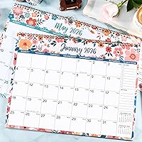 Vista 2 de Calendario de pared 2026 – enero 2026 – diciembre 2026, calendario mensual colgante de 12 meses, 14.8 x 11.57 pulgadas, encuadernación de doble