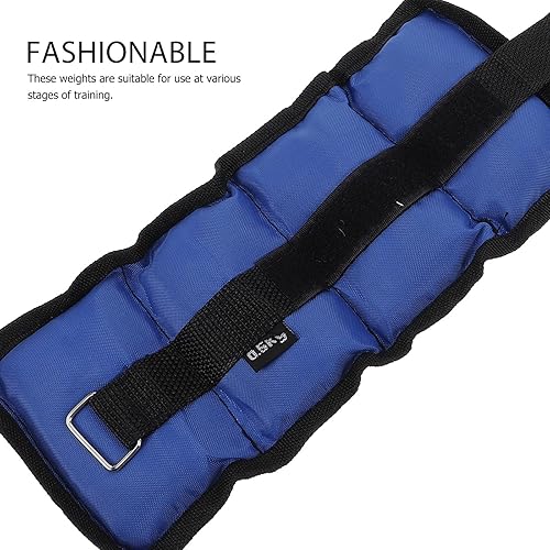 Miniatura 9 de 2pcs Adjustable Sandbag Leg and Wrist Weights for Women Fitness Training Walking Running Yoga Pilates Strength Endurance