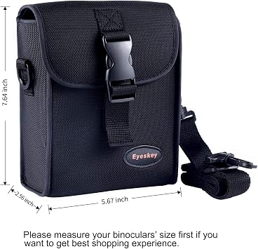 Eyeskey Universal 50mm Roof Prism Binoculars Case, Best Choice for Your Valuable Binoculars, Convenient and Stylish