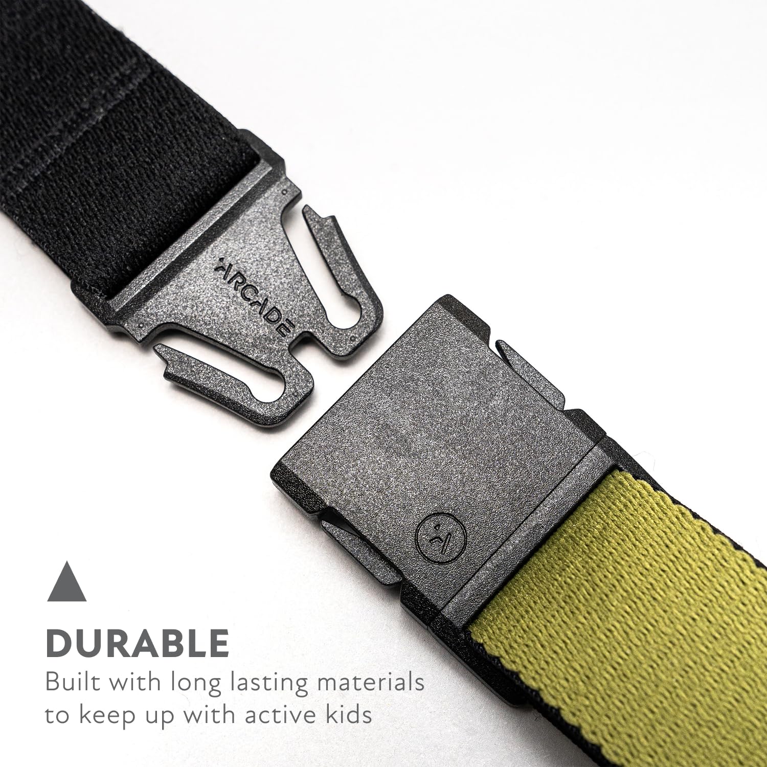 Arcade Belts A2 Jugend Uni Adventure Gürtel: Heavy Duty Stretch, Metallfreie Schnalle