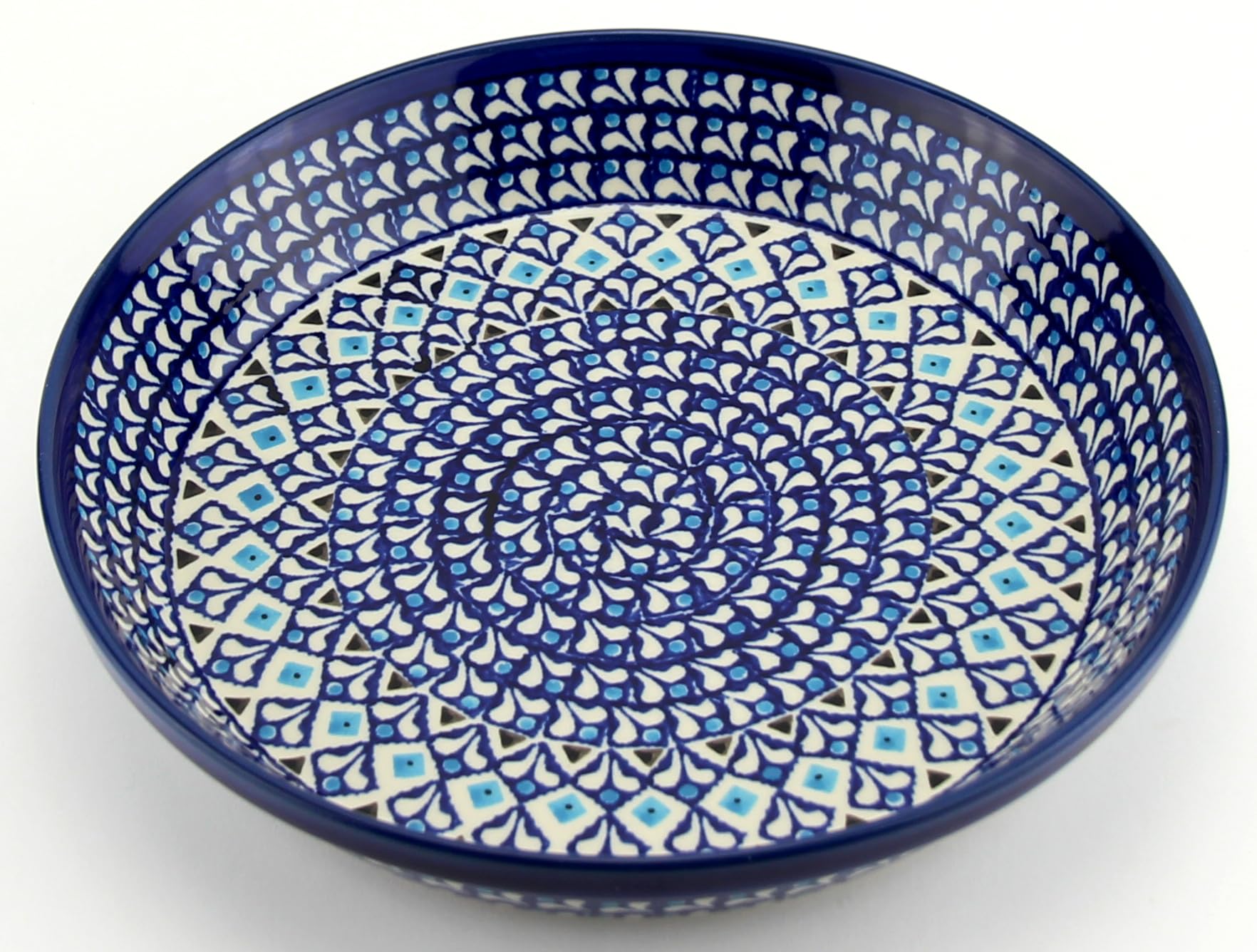 Polish Pottery Dish Pie Plate 10