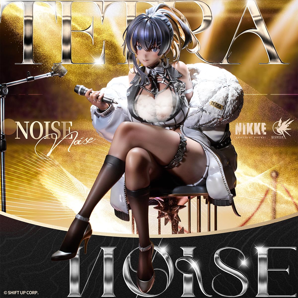 HIPLAY Hatsu Welkin Bogini Zwycięstwa: Nikke Noise Classic Diva Figurka Artystyczna 1/6 Skali