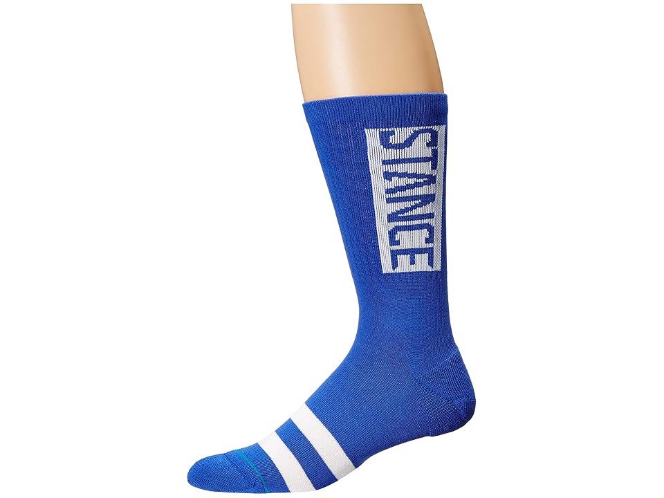 

Stance OG (Royal) Men's Crew Cut Socks Shoes
