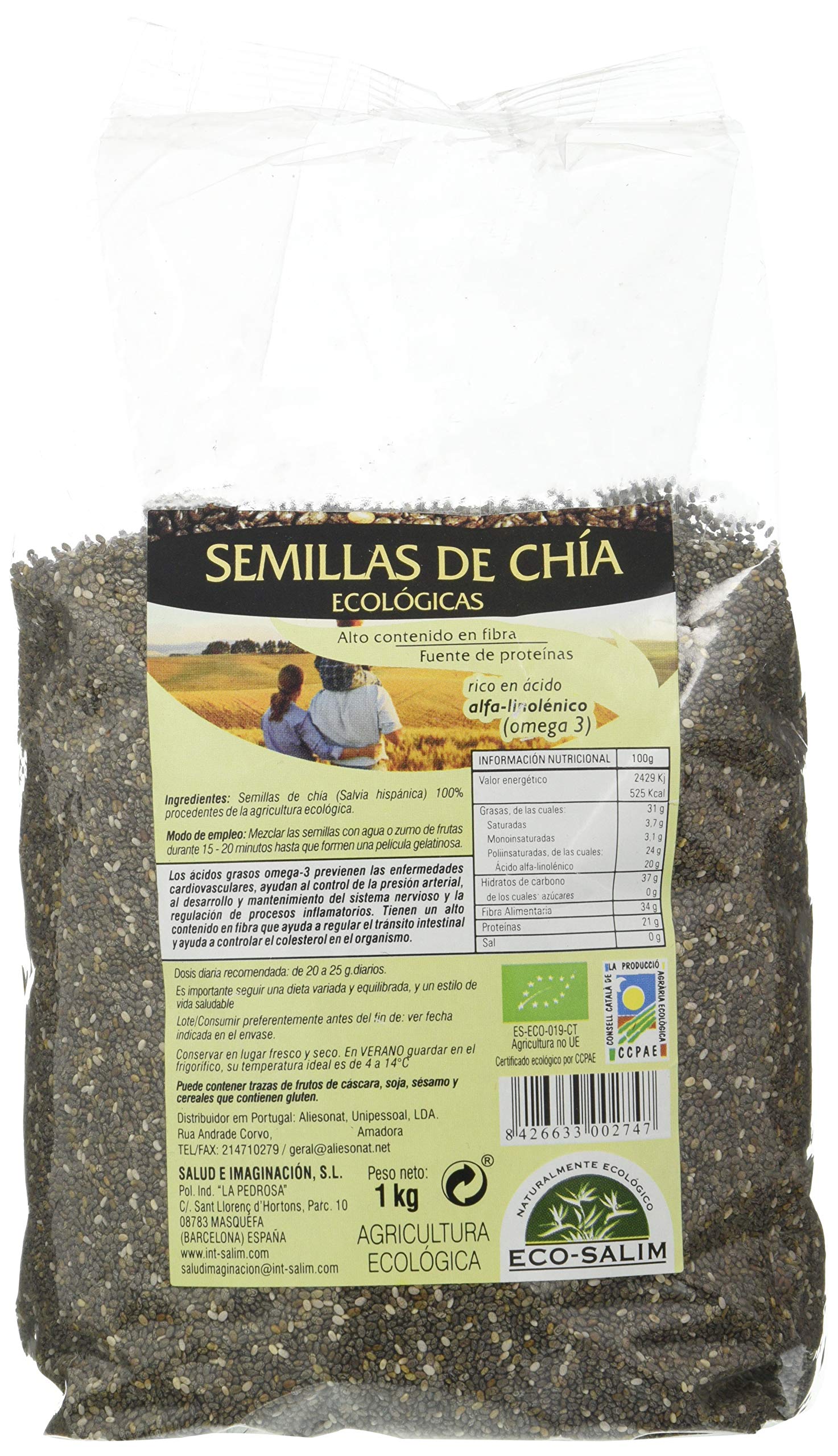 Nasiona Chia 1000 g