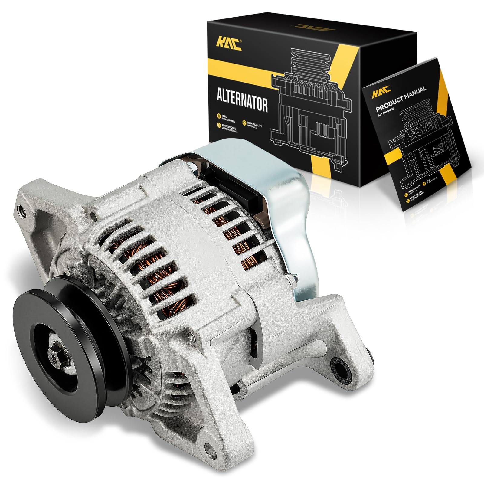 KAC 14684N Alternator Replacement for Suzuki Samurai,Geo Metro,Chevrolet Sprint,Suzuki Sidekick 1985-95 Samurai,SJ413,1989-93 Metro,1987-1988 Sprint,1989 Sidekick,1988 Forsa; 55 Amp; 3140083010-image-30