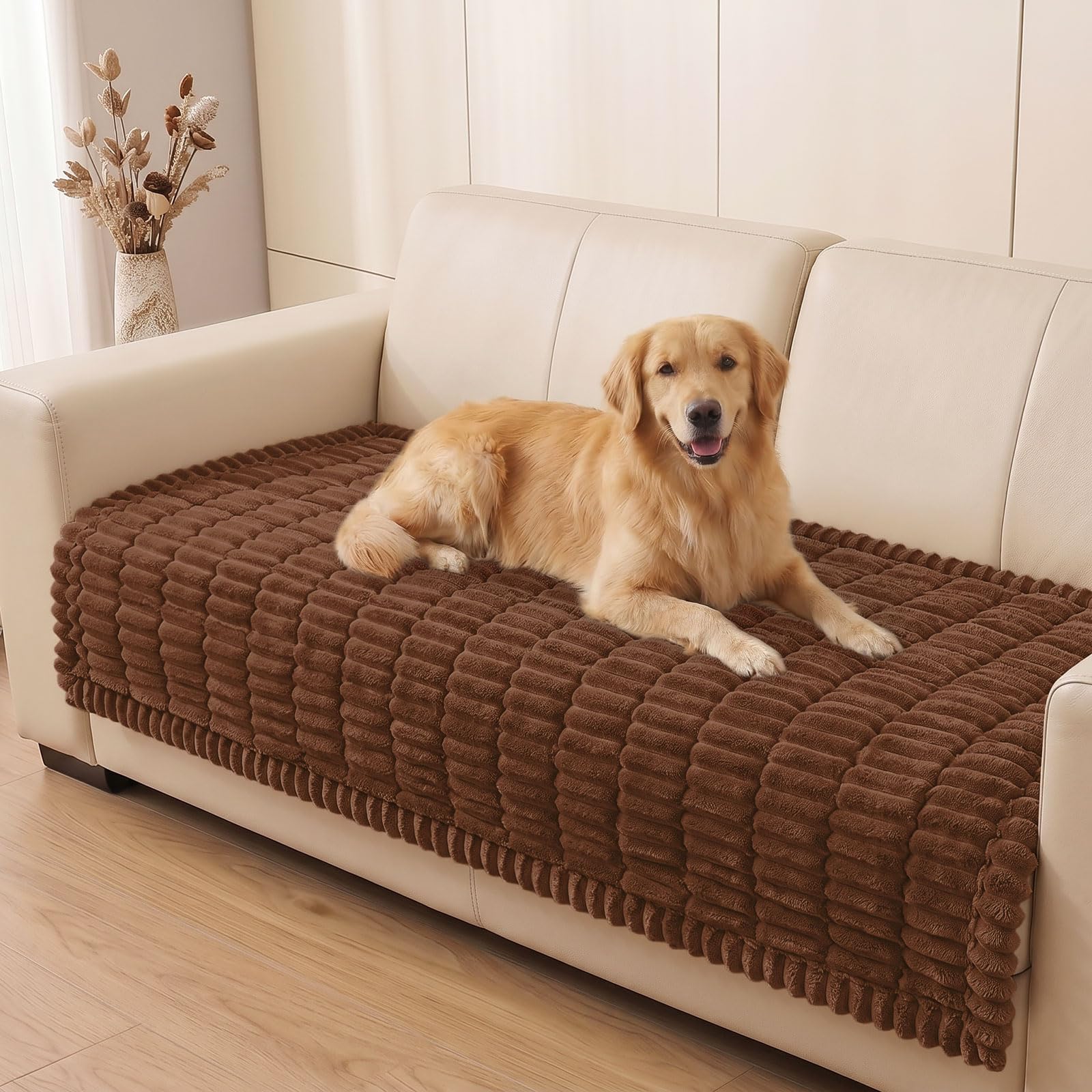 Photo 1 of Smiry Couch Cover for Dogs, Non Slip Washable Sofa Protector for Pets