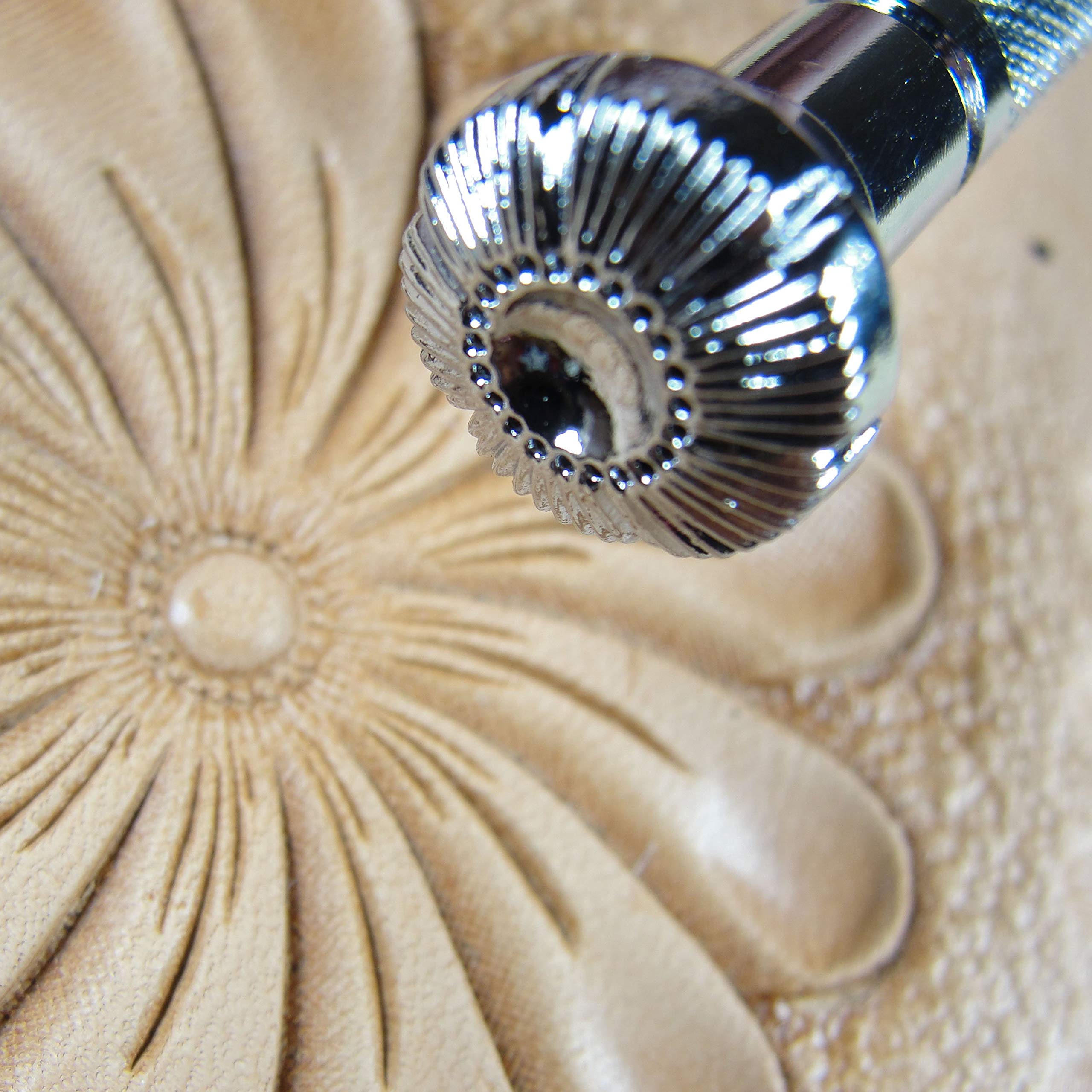 Amazon.com: J820 22-Seed Flower Center Stamp, Japan Select Leather