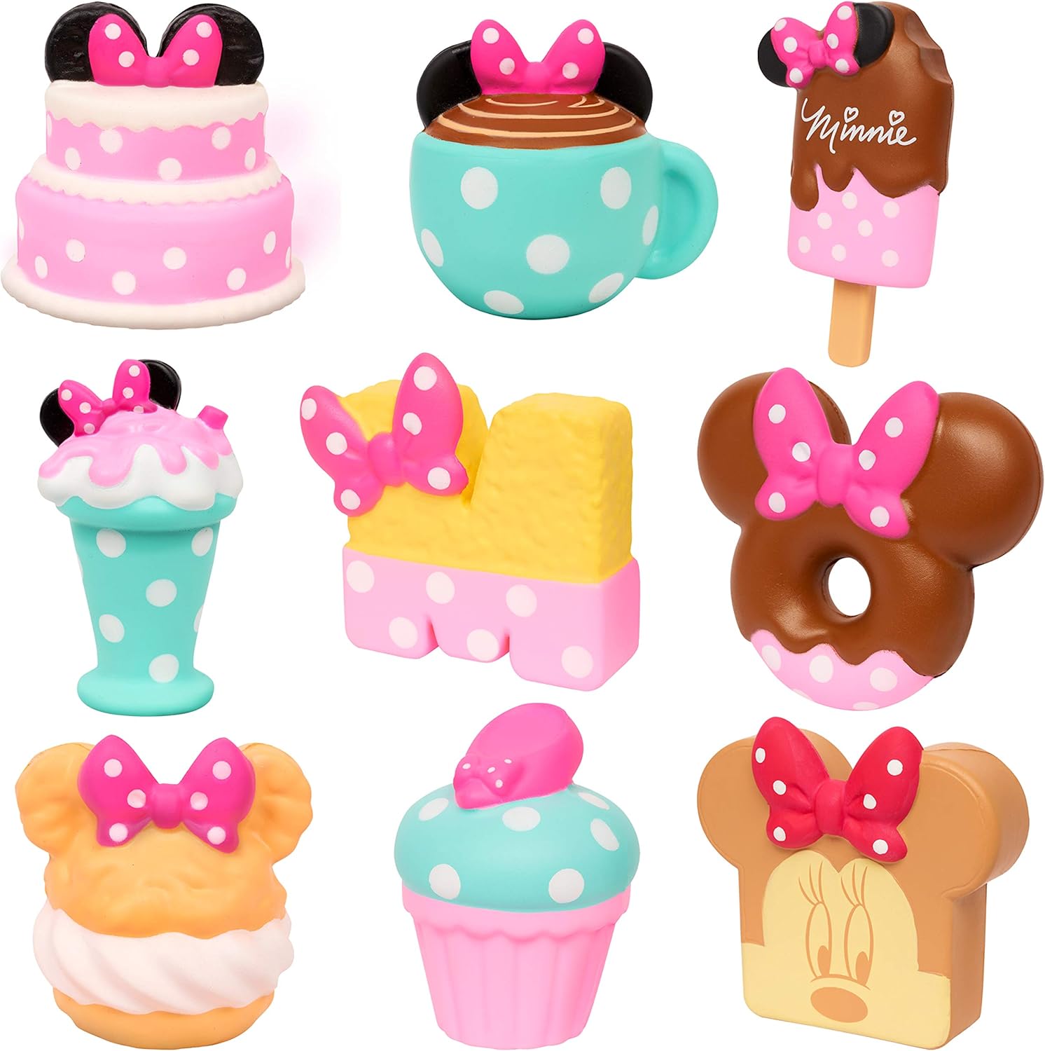 Kawaii Squeezies Minnie Donut, Multicolor