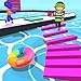 Make Shortcut Stack race & run crossy colors big road & hit with minion Players blob giant bridge rush runner 3d to enjoy fun stacky race running game adventure dash story and win heroes tower 3d inc