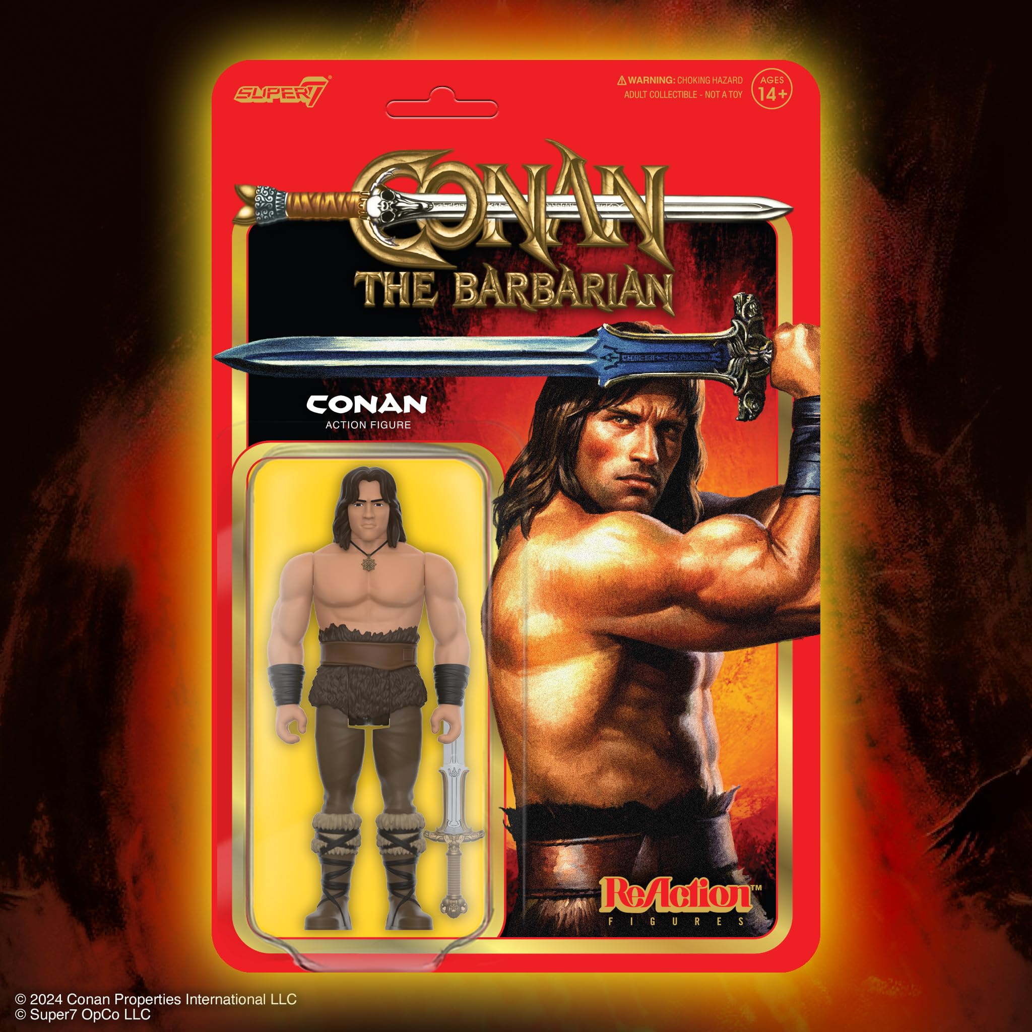 Amazon.com: Super7 Conan the Barbarian Resurrected - 3.75