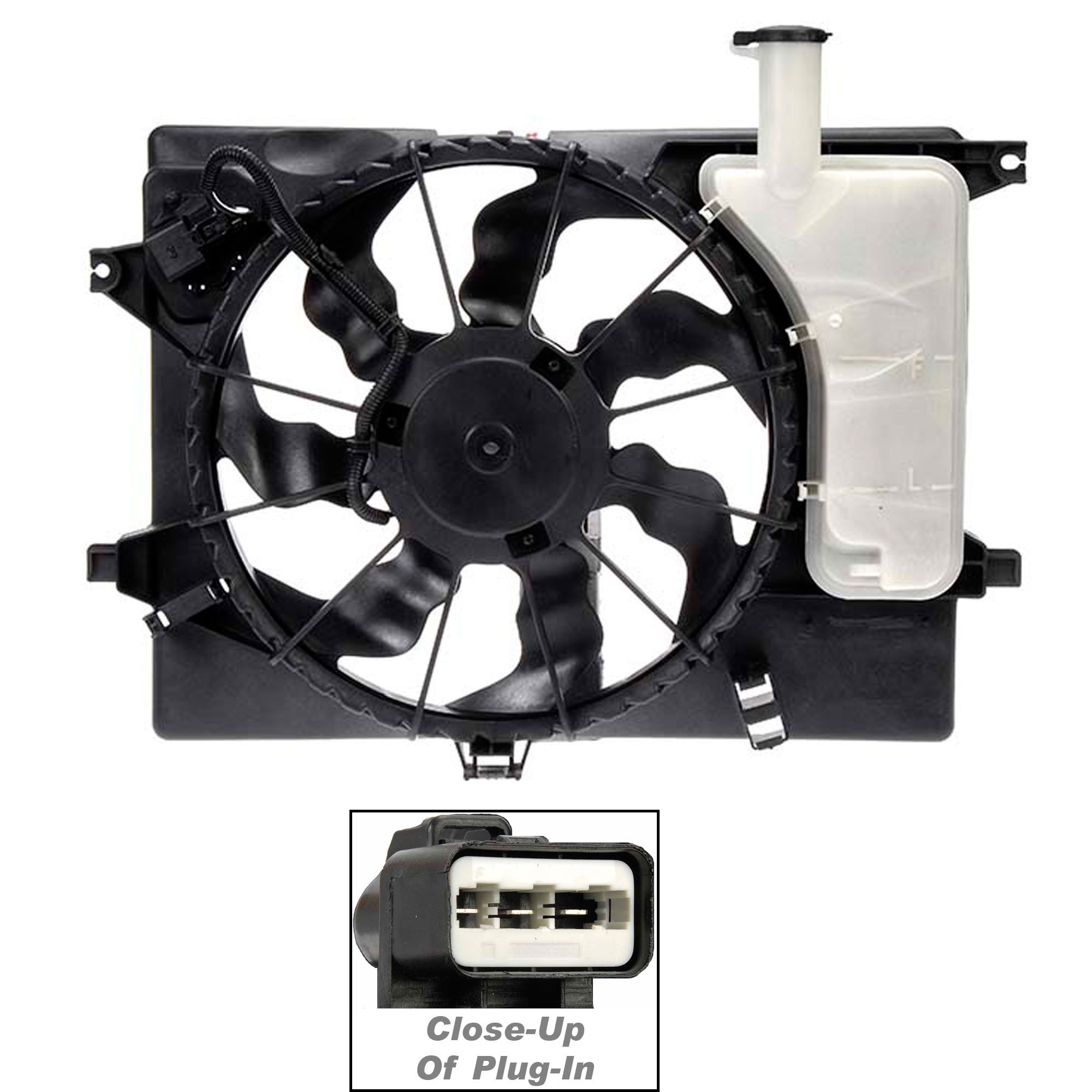 Amazon.com: APDTY 732639 Rad Fan Assembly, Replaces 253803X000 