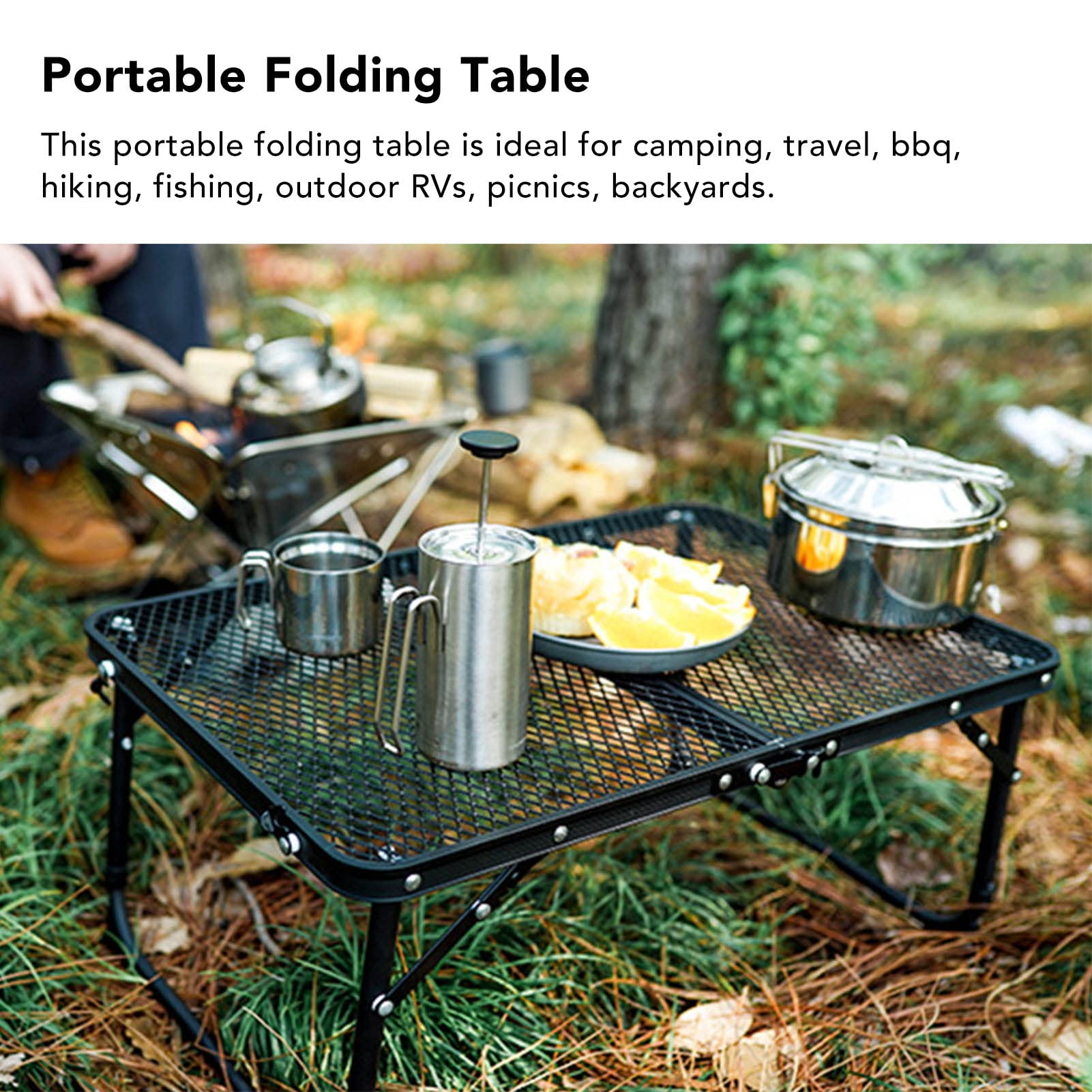 キャンプ折りたたみメッシュテーブル アウトドア ピクニック 携帯式 アルミ合金テーブル 多機能 コンビネーション アイアンメッシュテーブル Amazon.co.jp: アイアンメッシュアウトドア折りたたみテーブル、アルミ