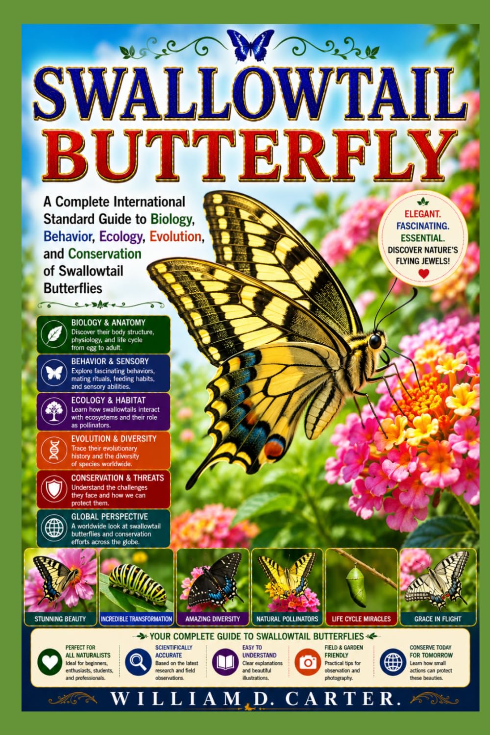 SWALLOWTAIL BUTTERFLY: A Complete International Standard Guide to Biology, Behavior, Ecology, Evolution, and Conservation of Swallowtail Butterflies