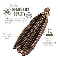 Vista 6 de Purse Organizer for Coussin PM Bag Organizer, Lv Coussin MM Bag Organizer, Coussin BB Bag Insert, Handmade Snug Sturdy 2mm Thick Felt with Gold