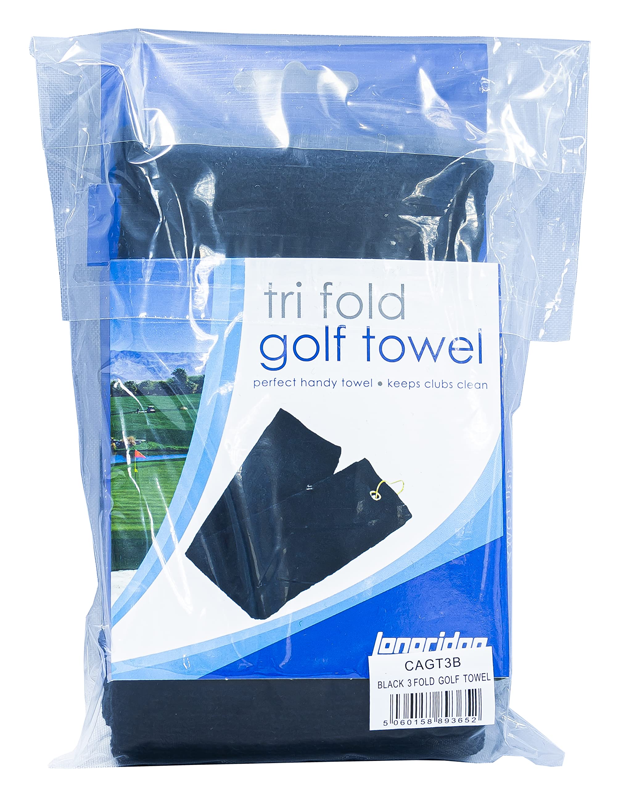 LONGRIDGE Asciugamano da Golf Piegato 3 Volte