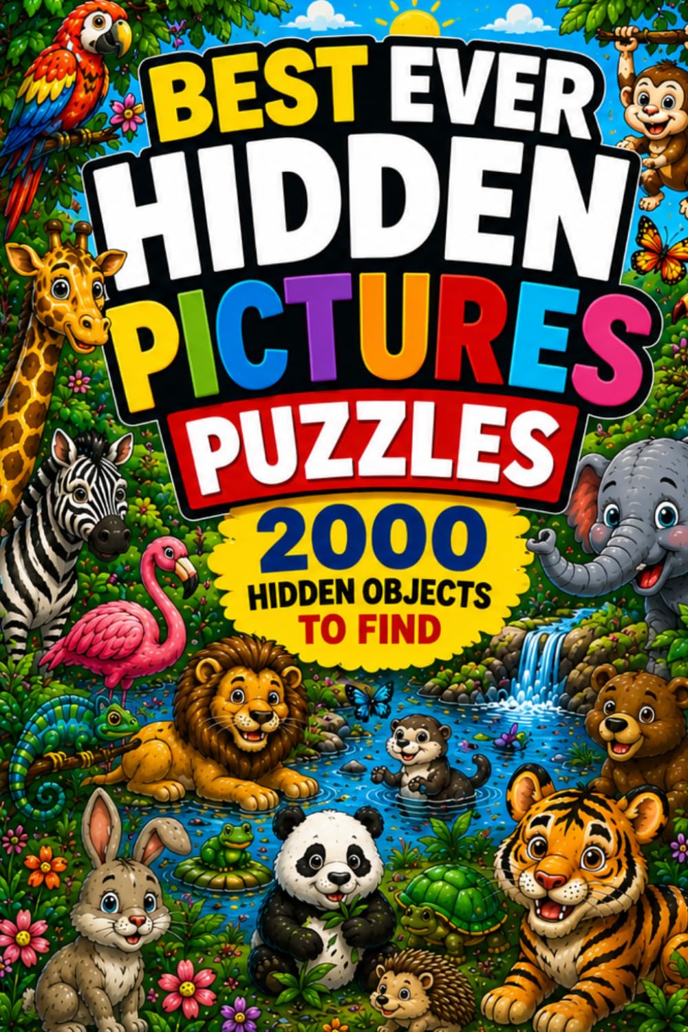 Best Ever Hidden Pictures Puzzles: 2000 Hidden Objects to Find