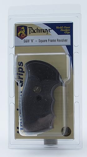 Miniatura 6 de Pachmayr 03264 Gripper Grips SW K  L Frame Square Butt  Negro